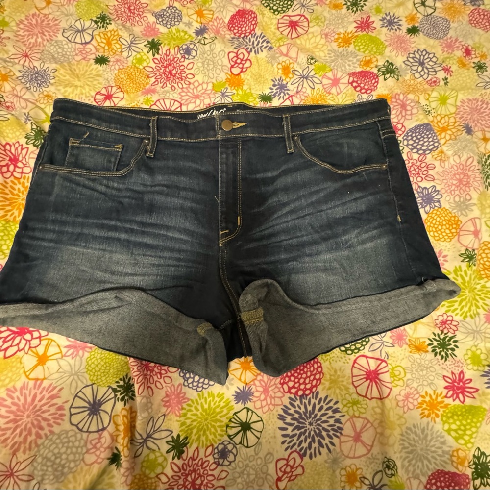 Mossimo | high rise short | dark blue 18
